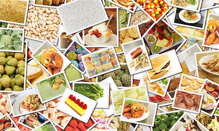 simsearch:400-05338667,k - Food Collage for Catering Business Concept Art Stock Photo - Budget Royalty-Free & Subscription, Code: 400-06916264