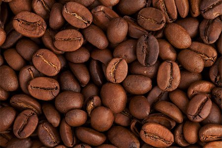 simsearch:400-06700189,k - Coffee beans closeup background Stock Photo - Budget Royalty-Free & Subscription, Code: 400-06917559
