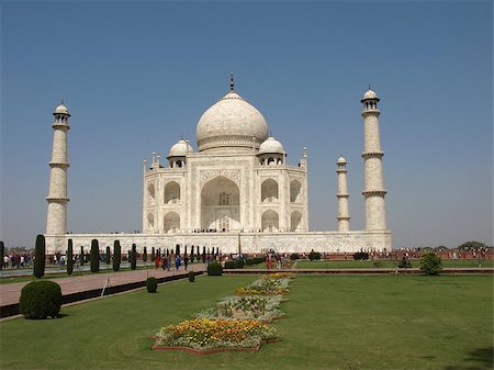 simsearch:400-05006924,k - View of Taj Mahal, Agra, Uttar Pradesh, India Photographie de stock - Aubaine LD & Abonnement, Code: 400-06918104