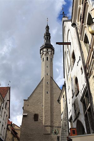 simsearch:400-09170627,k - Tallinn City landscape in Old Town Stock Photo - Budget Royalty-Free & Subscription, Code: 400-06918165