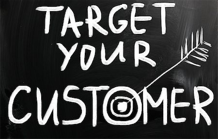 Target your customers Stock Photo - Budget Royalty-Free & Subscription, Code: 400-06918580