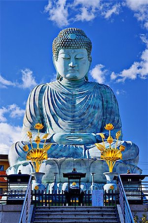 daibutsu - BIg Buddha of Hyogo in Kobe, Japan. Photographie de stock - Aubaine LD & Abonnement, Code: 400-06918666