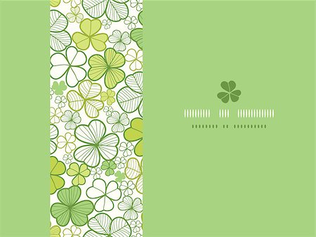 simsearch:400-06569678,k - Vector clover line art horizontal seamless pattern background with hand drawn elements. Stock Photo - Budget Royalty-Free & Subscription, Code: 400-06911169