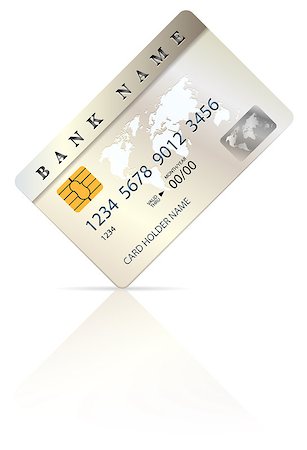 simsearch:400-07308715,k - Credit or debit card design template. Vector illustration Stock Photo - Budget Royalty-Free & Subscription, Code: 400-06911605