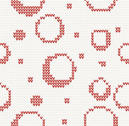 simsearch:400-07107883,k - knitted seamless christmas pattern with red circles Foto de stock - Super Valor sin royalties y Suscripción, Código: 400-06912039