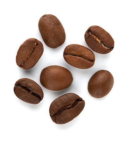 simsearch:400-06700189,k - Coffee beans. Isolated on white background Stock Photo - Budget Royalty-Free & Subscription, Code: 400-06913490