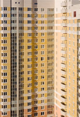 facade of new high-rise apartment house Stock Photo - Budget Royalty-Free & Subscription, Code: 400-06925194
