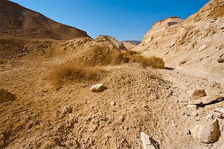 river bed - Canyon in the Judean Desert on the West Bank Photographie de stock - Aubaine LD & Abonnement, Code: 400-06925345