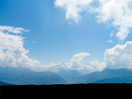 swiss national park - An image of a nice landscape at Beatenberg Switzerland Foto de stock - Super Valor sin royalties y Suscripción, Código: 400-06925694