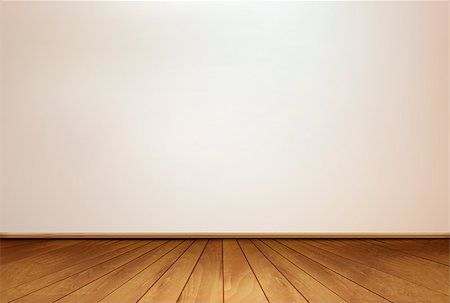 empty art gallery - Wall and a wooden floor. Vector. Stock Photo - Budget Royalty-Free & Subscription, Code: 400-06926650