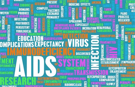 AIDS Awareness and Prevention Campaign Concept Art Photographie de stock - Aubaine LD & Abonnement, Code: 400-06927365