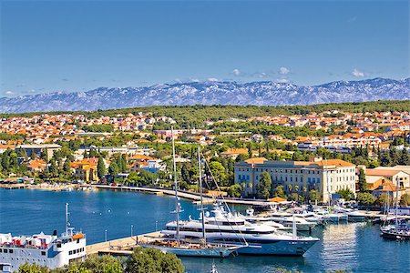 simsearch:400-06640738,k - City of Zadar harbor and Velebit mountain, Dalmatia, Croatia Stock Photo - Budget Royalty-Free & Subscription, Code: 400-06927398