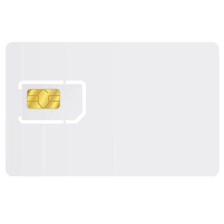 sim card - Blank sim card. Also available as a Vector in Adobe illustrator EPS format, compressed in a zip file. The vector version be scaled to any size without loss of quality. Stock Photo - Budget Royalty-Free & Subscription, Code: 400-06929201