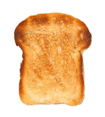 simsearch:400-04421047,k - White bread toast. Isolated on white background Foto de stock - Super Valor sin royalties y Suscripción, Código: 400-06920196