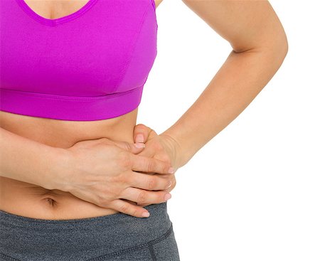 simsearch:400-06106822,k - Closeup on woman with stomach pain Stockbilder - Microstock & Abonnement, Bildnummer: 400-06922568