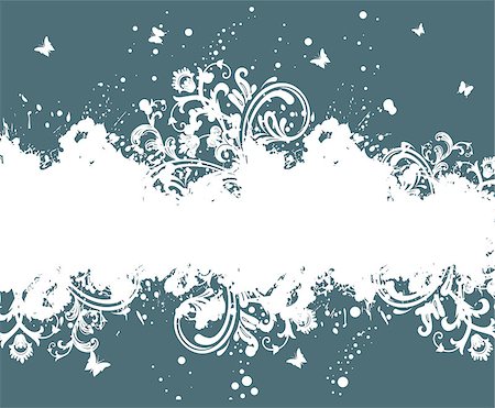 Vector illustration of Floral background Foto de stock - Super Valor sin royalties y Suscripción, Código: 400-06944224