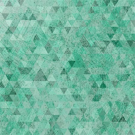 simsearch:400-07210913,k - Vector stained  green abstract geometric  background with triangles Stockbilder - Microstock & Abonnement, Bildnummer: 400-06944997