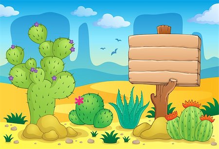 simsearch:400-07417266,k - Desert theme image 3 - eps10 vector illustration. Stock Photo - Budget Royalty-Free & Subscription, Code: 400-06945052