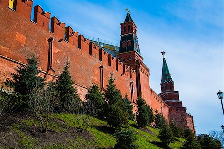simsearch:400-07299937,k - Moscow Kremlin spring day. Russia Stock Photo - Budget Royalty-Free & Subscription, Code: 400-06946664