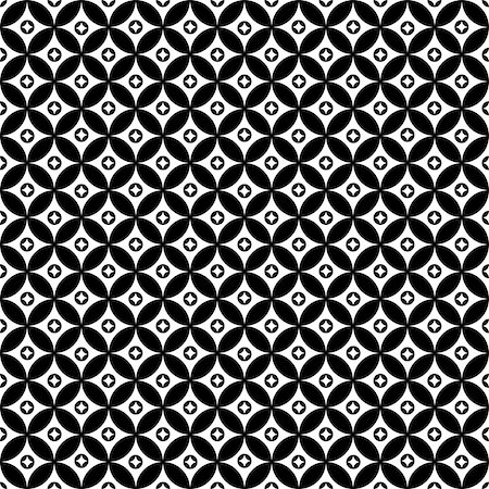 diamonds on black background - Seamless diagonal texture. Vector art. Photographie de stock - Aubaine LD & Abonnement, Code: 400-06946759