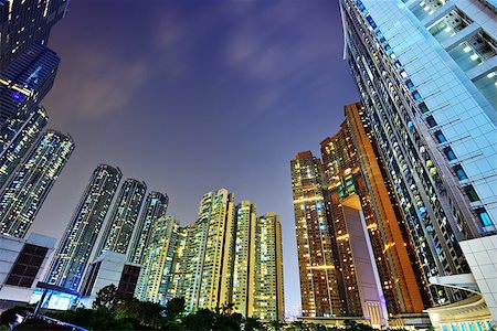 Luxury high rise apartments in Kowloon, Hong Kong SAR, China. Stock Photo - Budget Royalty-Free & Subscription, Code: 400-06948501