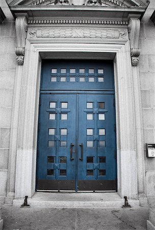 St-Joseph Oratory, blue door Stock Photo - Budget Royalty-Free & Subscription, Code: 400-06948540