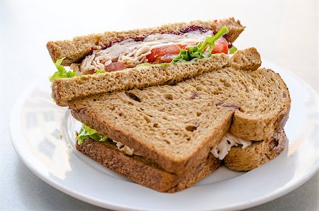 phartisan (artist) - Turkey sandwich Foto de stock - Royalty-Free Super Valor e Assinatura, Número: 400-06949696