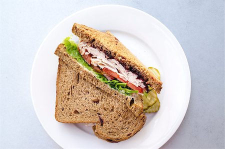 phartisan (artist) - Turkey sandwich Foto de stock - Royalty-Free Super Valor e Assinatura, Número: 400-06949701
