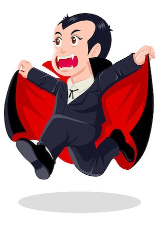 Cartoon illustration of Dracula Stock Photo - Budget Royalty-Free & Subscription, Code: 400-06943994