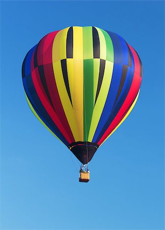 simsearch:400-09090841,k - Colorful hot-air balloon. Stock Photo - Budget Royalty-Free & Subscription, Code: 400-06954579