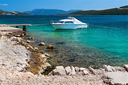 simsearch:400-04920010,k - Picturesque scene of rocky adriatic beach Fotografie stock - Microstock e Abbonamento, Codice: 400-06954665