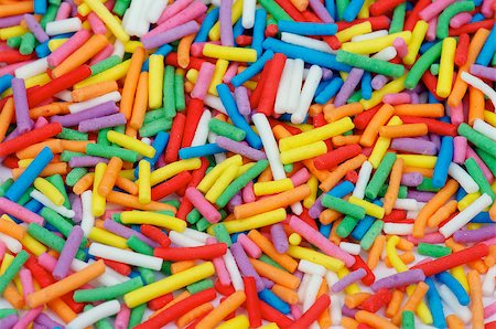 Background of Multi Colored Sprinkles  closeup Stock Photo - Budget Royalty-Free & Subscription, Code: 400-06950057