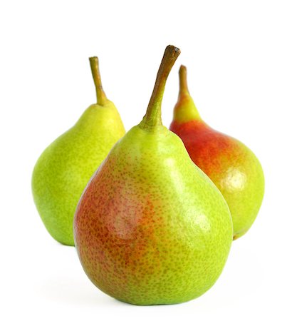 simsearch:400-08530181,k - Close up Image of Fresh Ripe Pears Isolated on the White Background Stock Photo - Budget Royalty-Free & Subscription, Code: 400-06952927