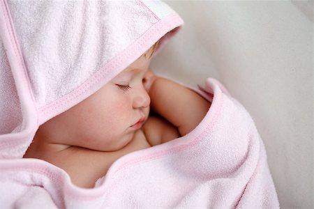 simsearch:400-04895941,k - Sleeping baby girl Fotografie stock - Microstock e Abbonamento, Codice: 400-06953067