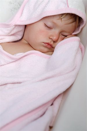 simsearch:400-04895941,k - Sleeping baby girl Fotografie stock - Microstock e Abbonamento, Codice: 400-06953071