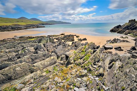 simsearch:400-07253229,k - beautiful scenic rural landscape from ireland. horizon landscape Photographie de stock - Aubaine LD & Abonnement, Code: 400-06953531