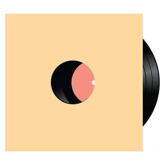 Vinyl record with several musical compositions. Vector illustration. Foto de stock - Sin royalties, Artista: VIPDesignUSA, Código de la imagen: 400-07035220