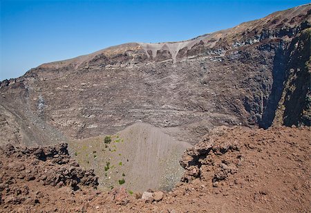 simsearch:400-06091350,k - Detail of the Vesuvius crater, Naples, Italy Stockbilder - Microstock & Abonnement, Bildnummer: 400-07038595