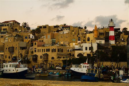 View of the port of Jaffa from the sea Photographie de stock - Aubaine LD & Abonnement, Code: 400-07038754