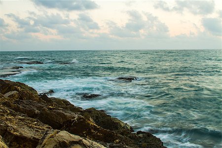 Rocks on Jaffa shore 2013. Photographie de stock - Aubaine LD & Abonnement, Code: 400-07038757