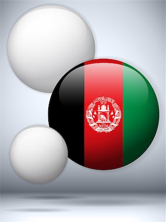 simsearch:400-06365557,k - Vector - Afghanistan Flag Glossy Button Photographie de stock - Aubaine LD & Abonnement, Code: 400-07032470