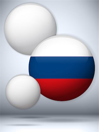 simsearch:400-06365571,k - Vector - Russia Flag Glossy Button Stock Photo - Budget Royalty-Free & Subscription, Code: 400-07032498