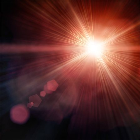 space fantasy - Spotlight single beam on smog background Stock Photo - Budget Royalty-Free & Subscription, Code: 400-07032527