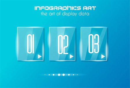 simsearch:400-06855104,k - Infographic design template with glass surfaces. Ideal to display information, ranking and statistics with orginal and modern style. Stockbilder - Microstock & Abonnement, Bildnummer: 400-07032606