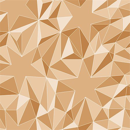 Stars and triangles - the seamless simple vector pattern Stock Photo - Budget Royalty-Free & Subscription, Code: 400-07032846