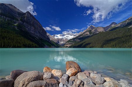 Banff Lake Louise Photographie de stock - Aubaine LD & Abonnement, Code: 400-07044715