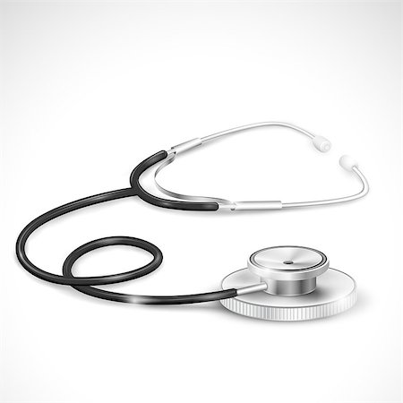 illustration of stethoscope on abstract background Foto de stock - Super Valor sin royalties y Suscripción, Código: 400-07045799