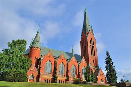 simsearch:400-06366782,k - Turku, Finland.  Church of St.Michael Photographie de stock - Aubaine LD & Abonnement, Code: 400-07047266