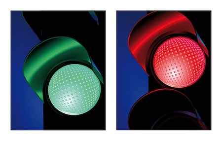 simsearch:400-04485428,k - traffic control signal red and green Foto de stock - Super Valor sin royalties y Suscripción, Código: 400-07047263