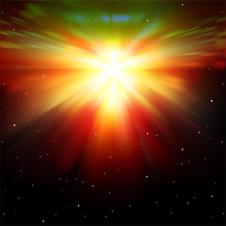 simsearch:400-07047365,k - abstract space background with stars and supernova Stock Photo - Budget Royalty-Free & Subscription, Code: 400-07047378